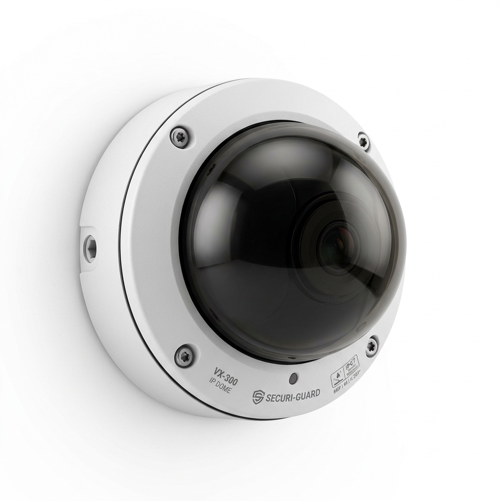 4MP Vandal-Proof Akıllı Dome IP Güvenlik Kamerası